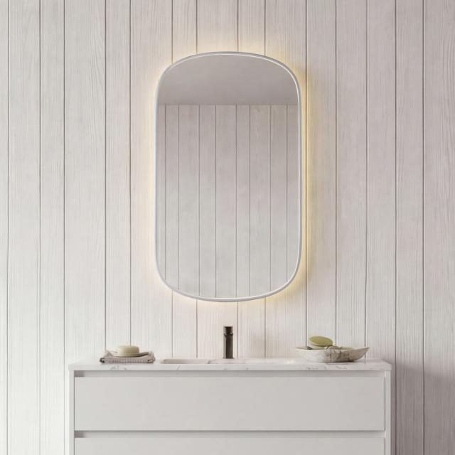 Bloom Spiegel 600x1000 mm Grau