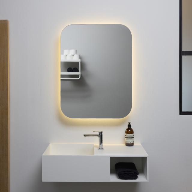 Rounded Spiegelschrank 600x800 mm