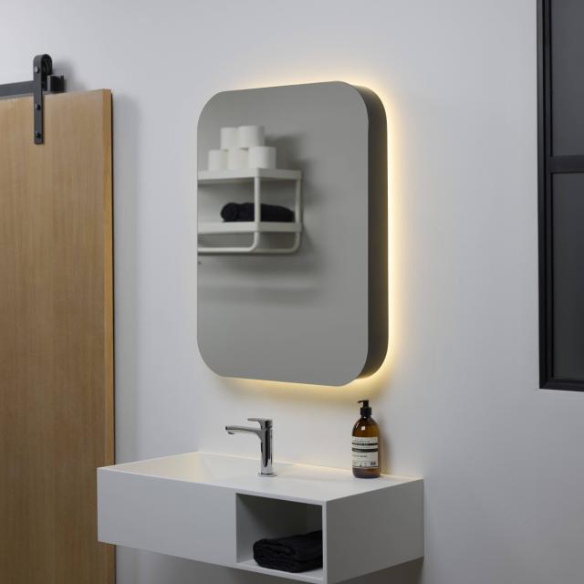 Rounded Spiegelschrank 600x800 mm