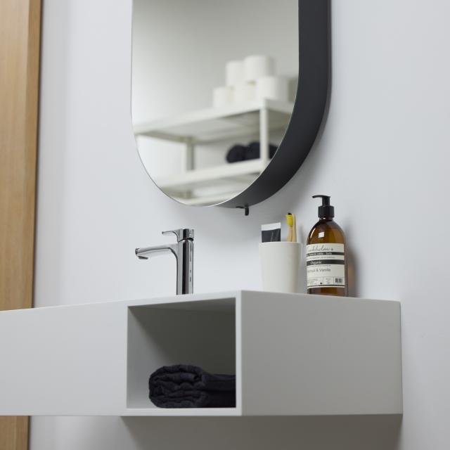 Oval Spiegelschrank 500x900 mm