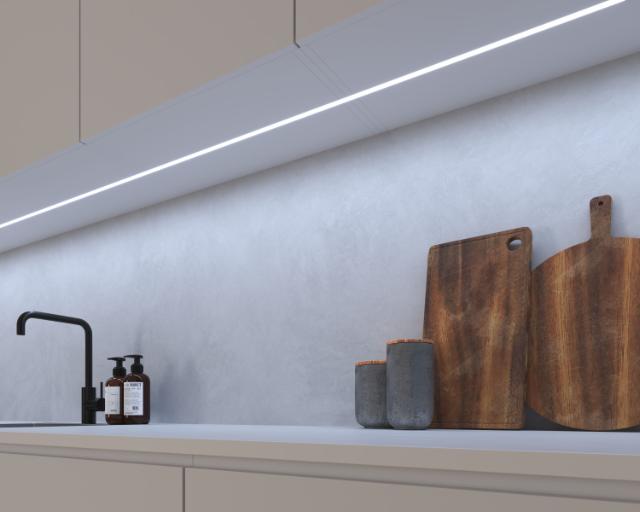 LEDconnect MultiWhite® 12V Montagesatz eingefräst 3000 mm