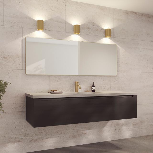 Refine Spiegel 550x1600 mm Messing